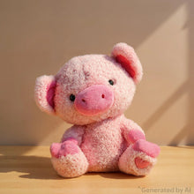 Load image into Gallery viewer, Medium Pig Plush, Pink, 12", Valentine'S Day by