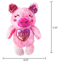 Load image into Gallery viewer, Valentine'S Day Sugar Snout Plush Dog Toy, Pink, 10"