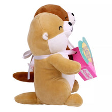 Load image into Gallery viewer, Frankford Valentine'S Day Otter Date Night Plush with Gummy Hearts - 1Oz
