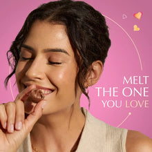 Load image into Gallery viewer, Lindor Valentine Strawberries and Cream White Chocolate Truffles Heart Box - 5.5.Oz