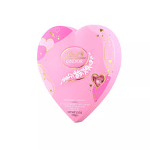 Load image into Gallery viewer, Lindor Valentine Strawberries and Cream White Chocolate Truffles Heart Box - 5.5.Oz