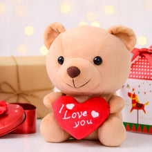 Load image into Gallery viewer, Teddy Bear Plush with “I Love You” Heart – Cute 6-Inch Stuffed Animal Gift for Mom, Girlfriend, Wife, Valentine’S Day, Birthday & Anniversary