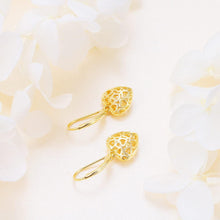 Load image into Gallery viewer, Valentines Day Gifts S925 Sterling Silver Heart Dangle Drop Stud Earrings for Women Mom Sister Friend Jewelry