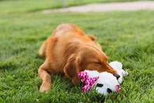 Load image into Gallery viewer, Valentine’S Day Plush Lamb Chop Dog Toy with Hearts, Medium