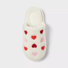 Load image into Gallery viewer, Kids' Pippa Valentine Hearts Scuff Slipper - Cat & Jack Ivory