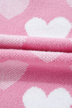 Load image into Gallery viewer, Valentine Heart Pearl Crewneck Sweater