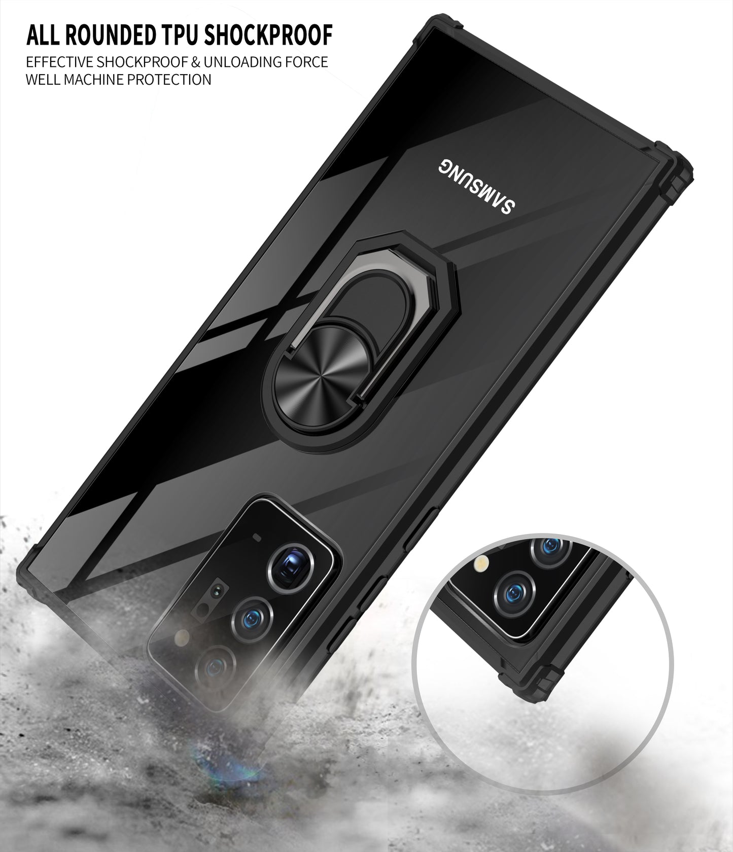 Samsung Note 20 / Note 20 Phone Case Ultra Rotate shockproof phone case material