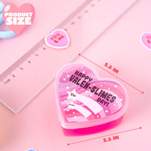 Load image into Gallery viewer, 30 Packs Valentines Slime Hearts for Kids,Valentines Galaxy Hearts Set with Cards for Kids Favors,Valentines Gifts for Class Exchange
