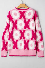 Load image into Gallery viewer, Valentine XOXO Drop Shoulder Crewneck Sweater
