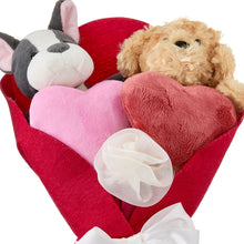 Load image into Gallery viewer, Medium Dog Bouquet Plush, Red, 13", Valentine'S Day by
