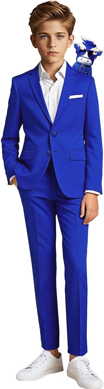 Boys' First Class Slim Fit Suits Lightweight Style. Presented by Baby Muffin