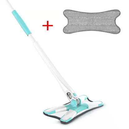 360°Rotatable Flat Mop Floor Cleaning Household Lazy Mop Cleaning Tools X-Type Floor Hand-Free Spin Squeeze Mop