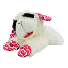 Load image into Gallery viewer, Valentine’S Day Plush Lamb Chop Dog Toy with Hearts, Medium
