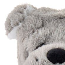 Load image into Gallery viewer, Medium Sitting Bulldog Plush, Gray, 10", Valentine'S Day by

