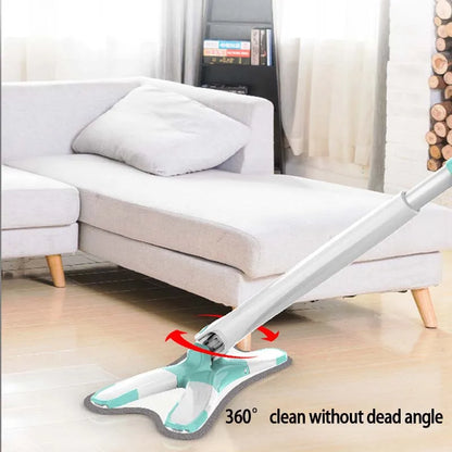 360°Rotatable Flat Mop Floor Cleaning Household Lazy Mop Cleaning Tools X-Type Floor Hand-Free Spin Squeeze Mop