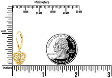 Load image into Gallery viewer, Valentines Day Gifts S925 Sterling Silver Heart Dangle Drop Stud Earrings for Women Mom Sister Friend Jewelry
