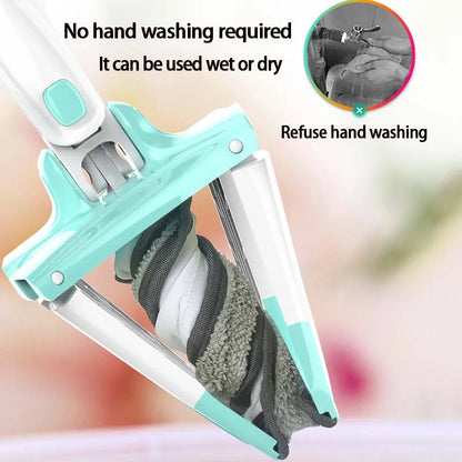 360°Rotatable Flat Mop Floor Cleaning Household Lazy Mop Cleaning Tools X-Type Floor Hand-Free Spin Squeeze Mop
