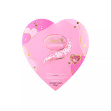 Load image into Gallery viewer, Lindor Valentine Strawberries and Cream White Chocolate Truffles Heart Box  - 5.5.Oz
