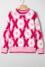 Load image into Gallery viewer, Valentine XOXO Drop Shoulder Crewneck Sweater
