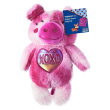 Load image into Gallery viewer, Valentine'S Day Sugar Snout Plush Dog Toy, Pink, 10"
