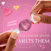 Load image into Gallery viewer, Lindor Valentine Strawberries and Cream White Chocolate Truffles Heart Box  - 5.5.Oz
