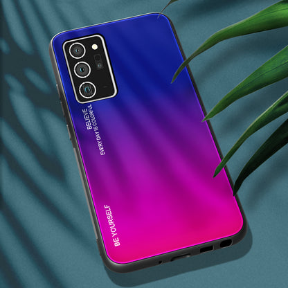 Samsung Galaxy Note 20 / Note 20 Ultra Gradient glass TPU Phone Case