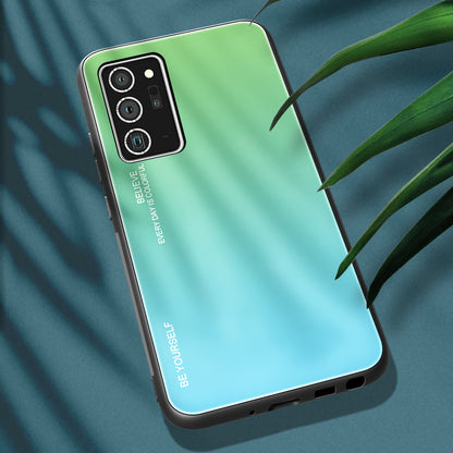 Samsung Galaxy Note 20 / Note 20 Ultra Gradient glass TPU Phone Case