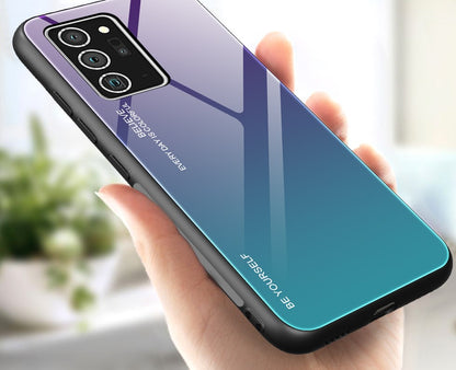 Samsung Galaxy Note 20 / Note 20 Ultra Gradient glass TPU Phone Case
