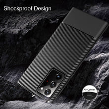 Load image into Gallery viewer, Samsung Galaxy Note 20 / Note 20 Ultra 5G Carbon fiber phone case
