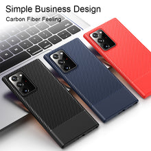 Load image into Gallery viewer, Samsung Galaxy Note 20 / Note 20 Ultra 5G Carbon fiber phone case
